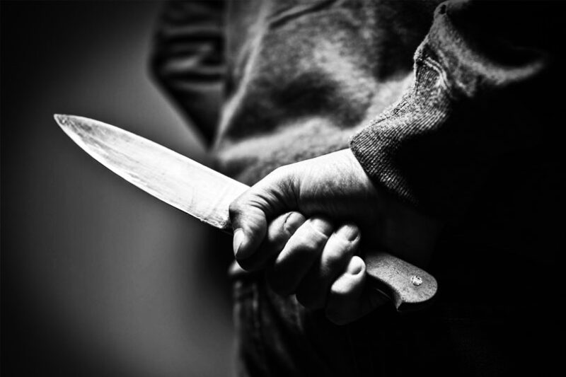 Los ataques de cuchillo suelen realizarse sin enseñar el arma